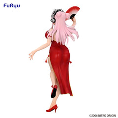 Super Sonico Trio-Try-iT PVC Statue China Dress Ver. 21 cm 4582782364359