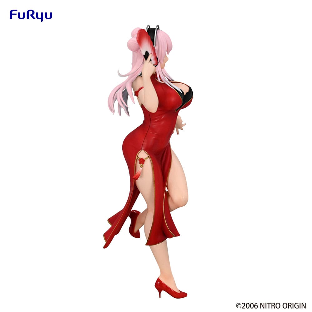 Super Sonico Trio-Try-iT PVC Statue China Dress Ver. 21 cm 4582782364359