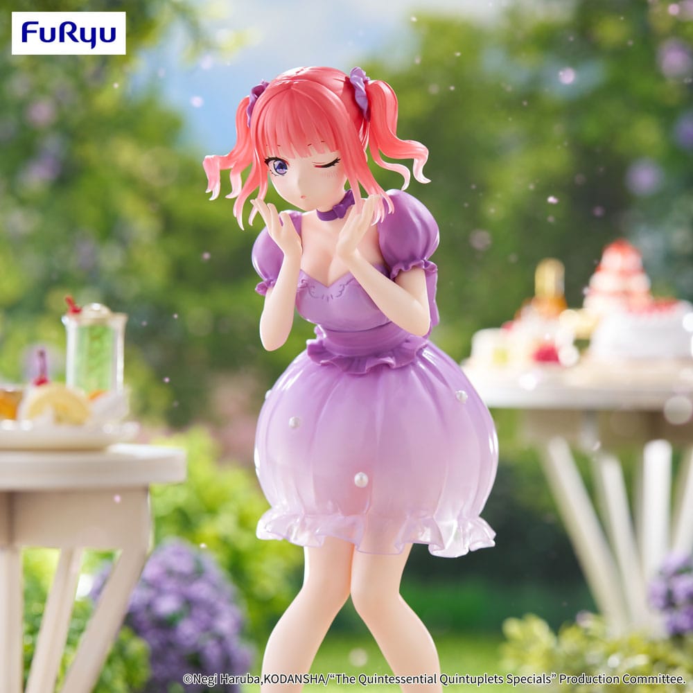 The Quintessential Quintuplets Trio-Try-iT PVC Statue Nakano Nino Pastel Dress Ver. 21 cm 4582782365561