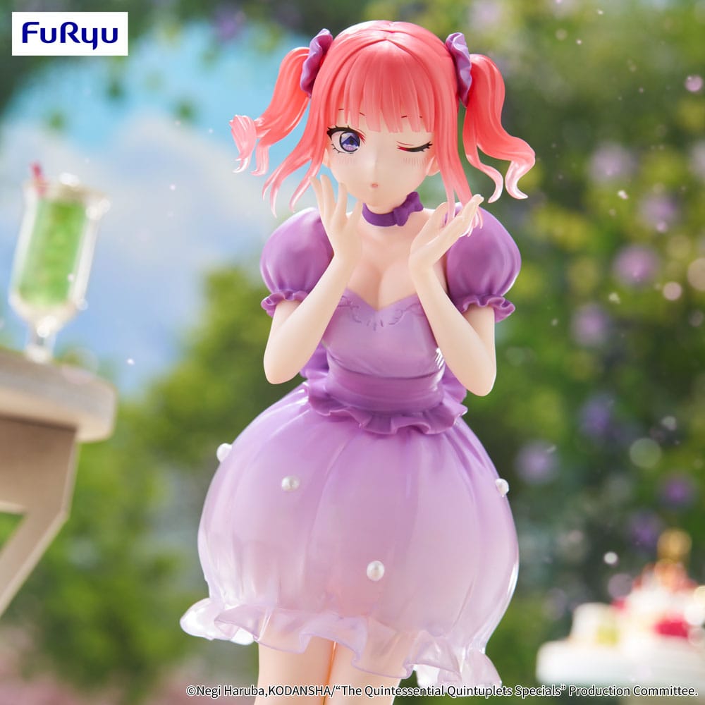 The Quintessential Quintuplets Trio-Try-iT PVC Statue Nakano Nino Pastel Dress Ver. 21 cm 4582782365561