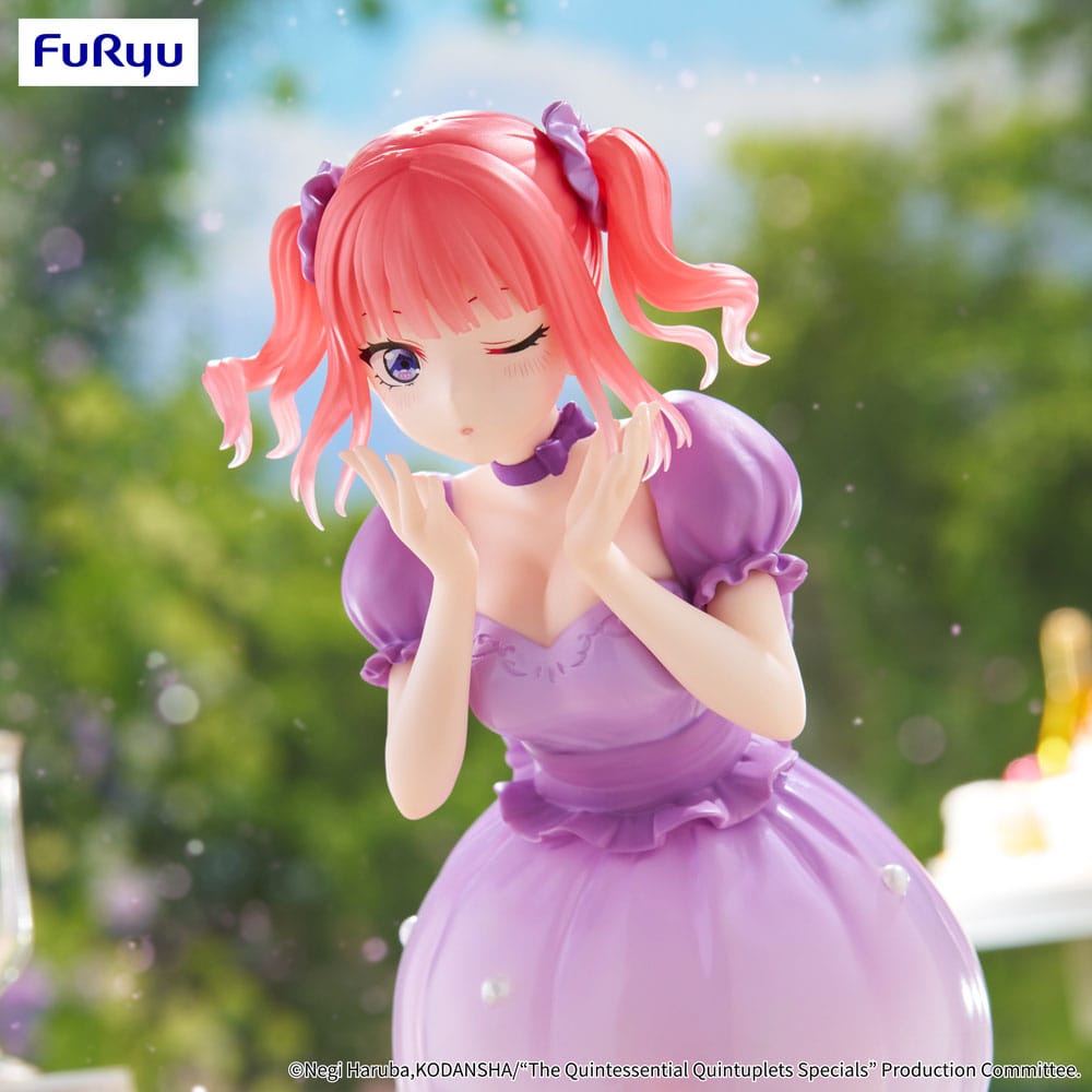 The Quintessential Quintuplets Trio-Try-iT PVC Statue Nakano Nino Pastel Dress Ver. 21 cm 4582782365561