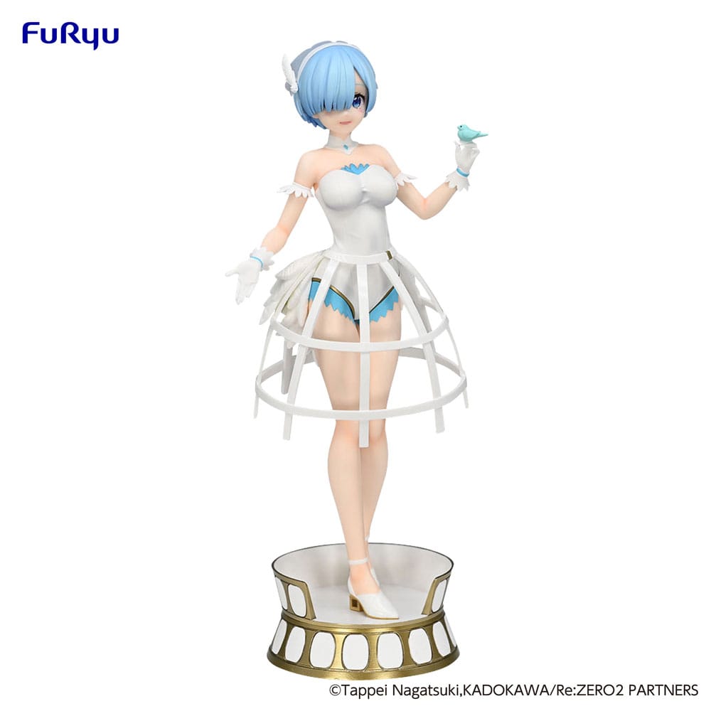 Re: Zero Exceed Creative PVC Statue Rem Cage Dress 22 cm 4582782365615