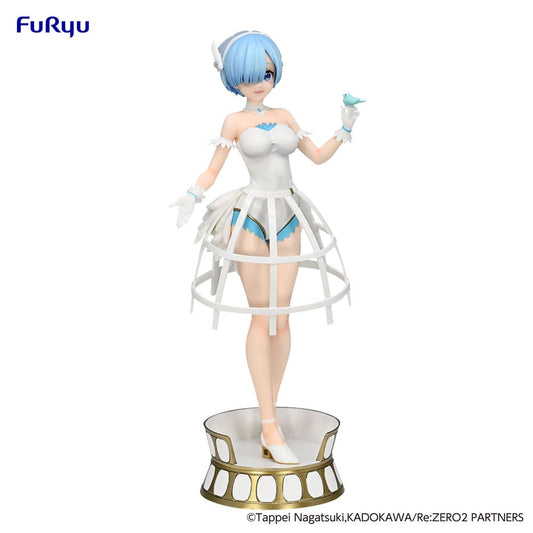 Re: Zero Exceed Creative PVC Statue Rem Cage Dress 22 cm 4582782365615