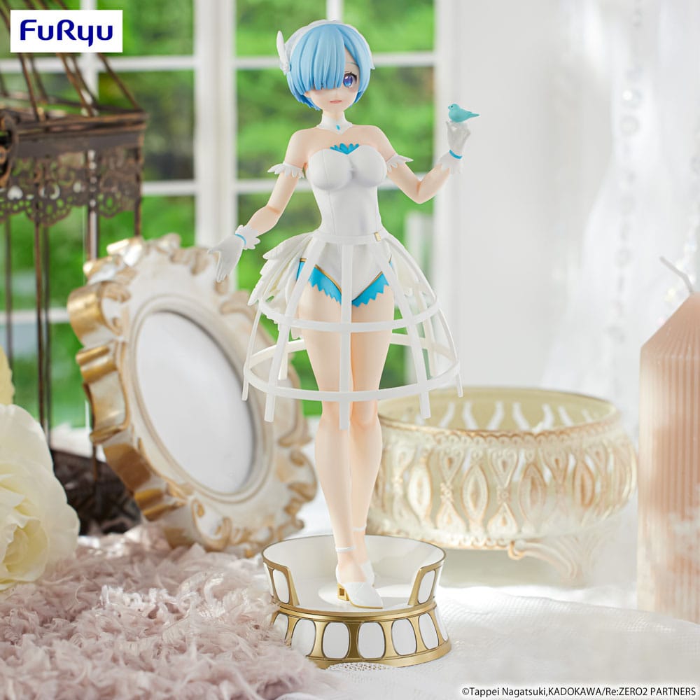 Re: Zero Exceed Creative PVC Statue Rem Cage Dress 22 cm 4582782365615