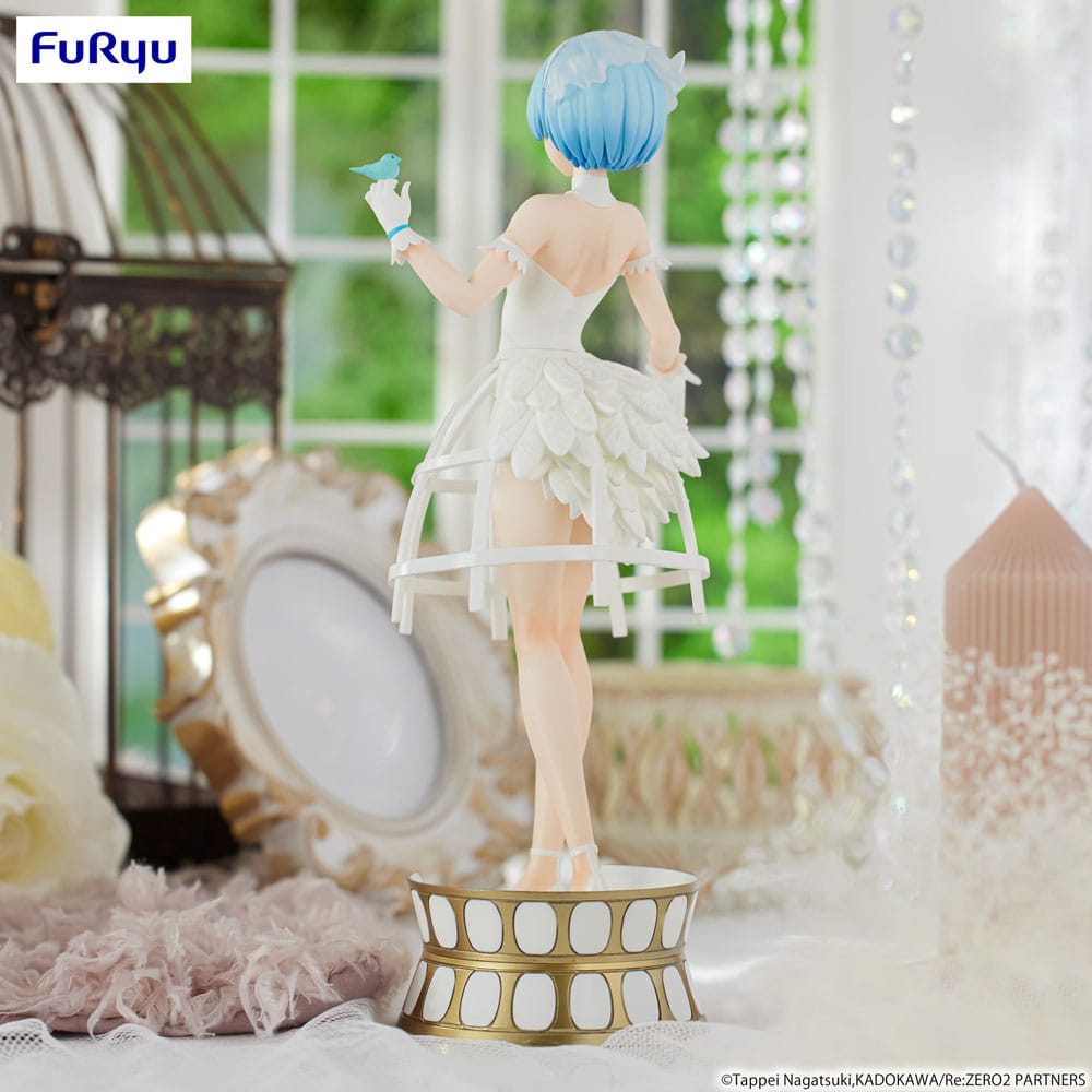 Re: Zero Exceed Creative PVC Statue Rem Cage Dress 22 cm 4582782365615