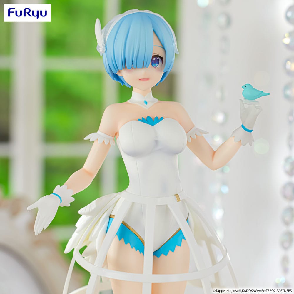 Re: Zero Exceed Creative PVC Statue Rem Cage Dress 22 cm 4582782365615