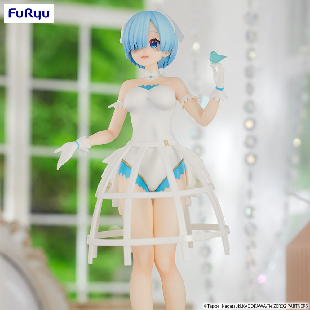 Re: Zero Exceed Creative PVC Statue Rem Cage Dress 22 cm 4582782365615