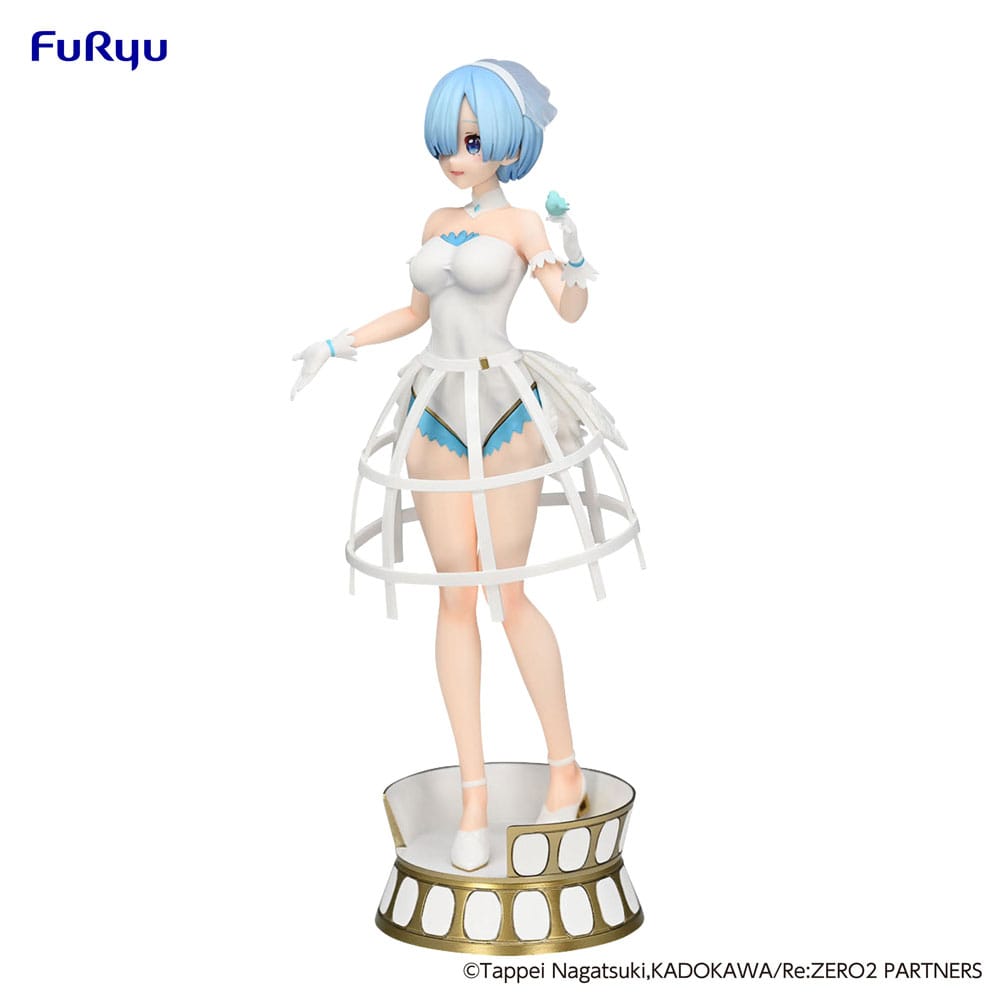 Re: Zero Exceed Creative PVC Statue Rem Cage Dress 22 cm 4582782365615