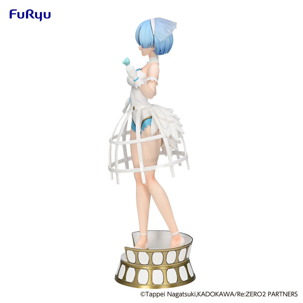 Re: Zero Exceed Creative PVC Statue Rem Cage Dress 22 cm 4582782365615