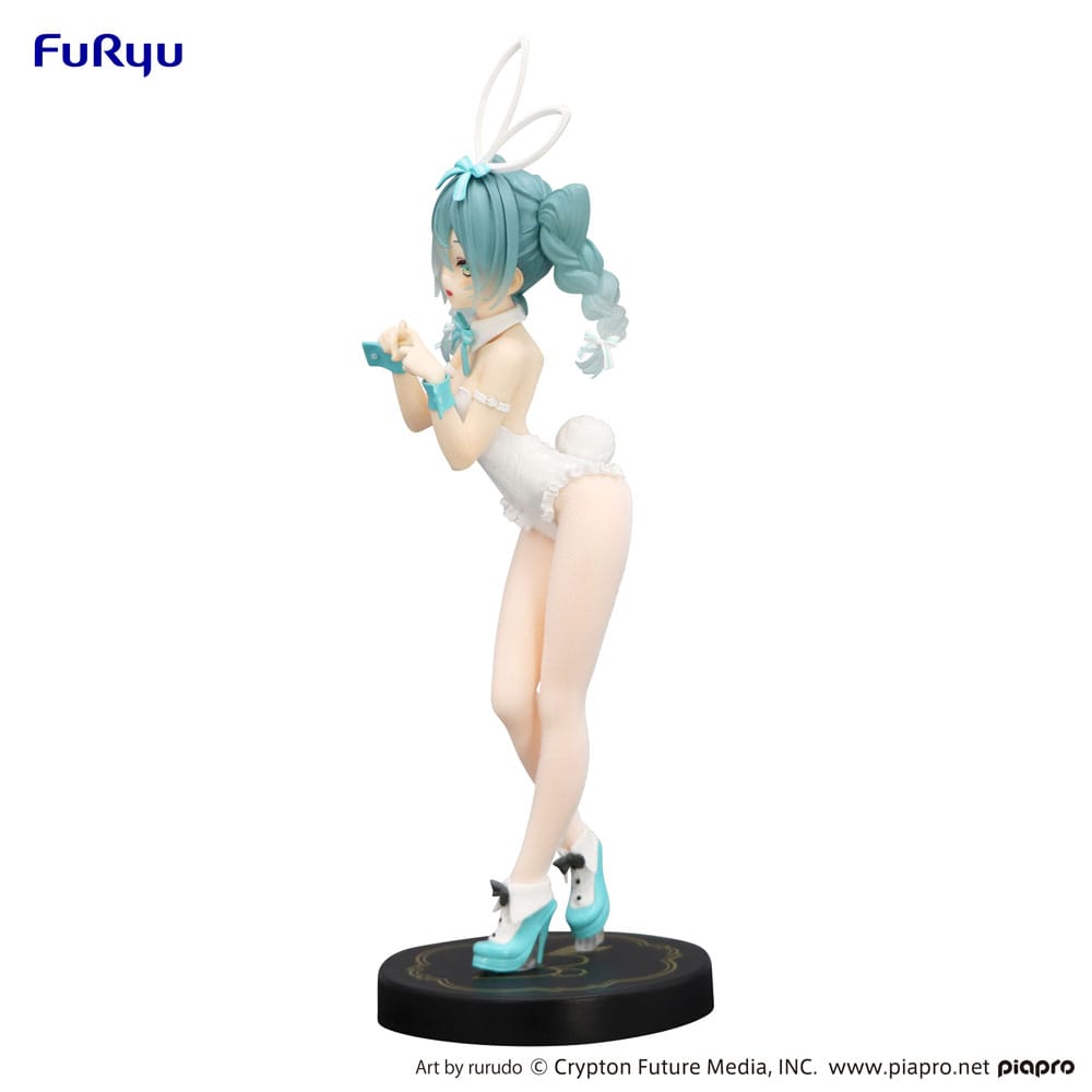 Hatsune Miku BiCute Bunnies PVC Statue Miku Rurudo White Color Ver. 27 cm 4582782366155