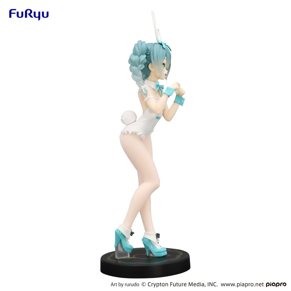 Hatsune Miku BiCute Bunnies PVC Statue Miku Rurudo White Color Ver. 27 cm 4582782366155