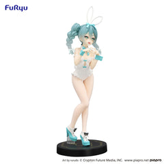 Hatsune Miku BiCute Bunnies PVC Statue Miku Rurudo White Color Ver. 27 cm 4582782366155