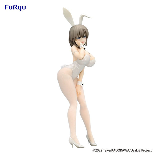 Uzaki-chan Wants to Hang Out! BiCute Bunnies PVC Statue Tsuki Uzaki White Pearl Ver. 29 cm 4582782366278