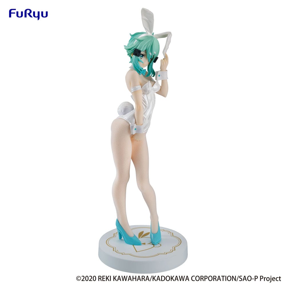 Sword Art Online BiCute Bunnies PVC Statue Sinon White Pearl Ver. 28 cm 4582782366315