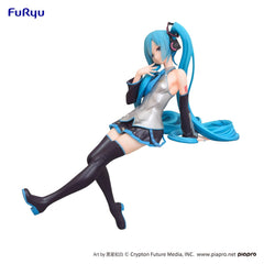 Hatsune Miku Noodle Stopper PVC Statue Kuroboshi Kouhaku Ver. (re-run) 14 cm 4582782366780