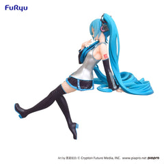 Hatsune Miku Noodle Stopper PVC Statue Kuroboshi Kouhaku Ver. (re-run) 14 cm 4582782366780