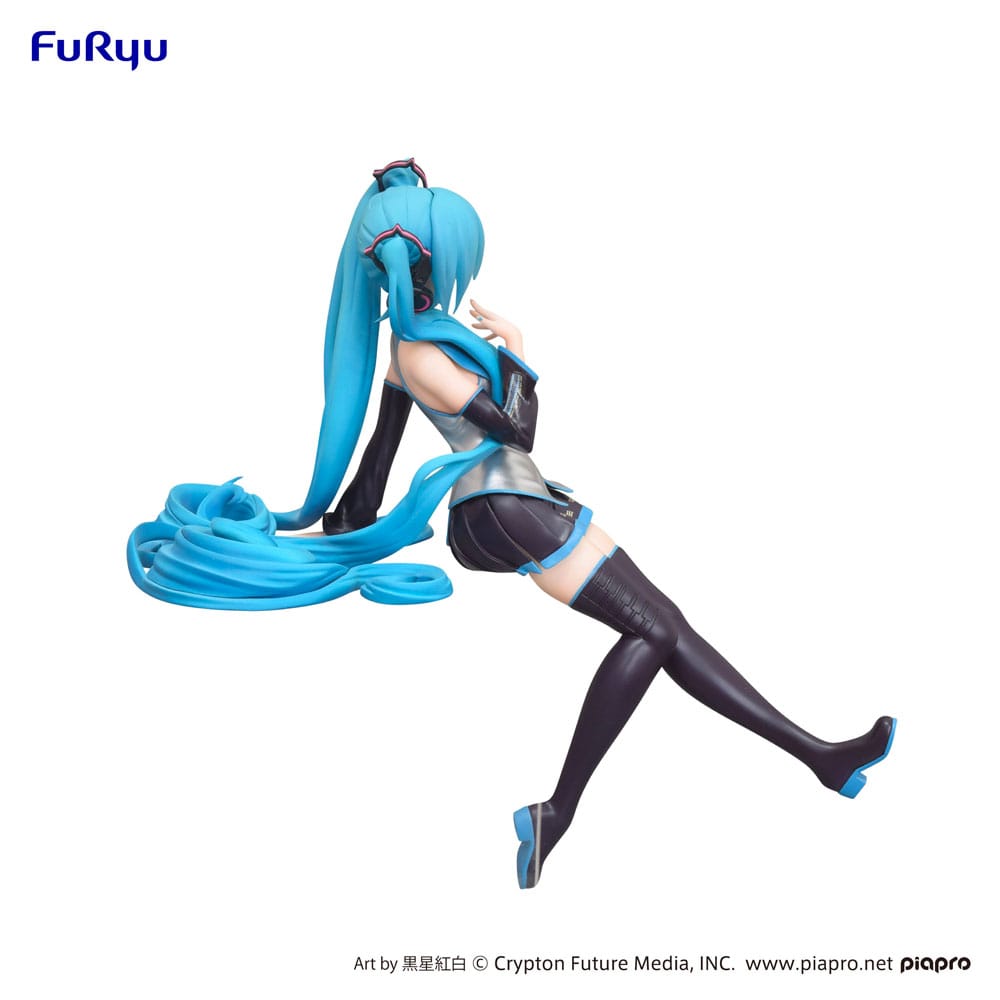 Hatsune Miku Noodle Stopper PVC Statue Kuroboshi Kouhaku Ver. (re-run) 14 cm 4582782366780