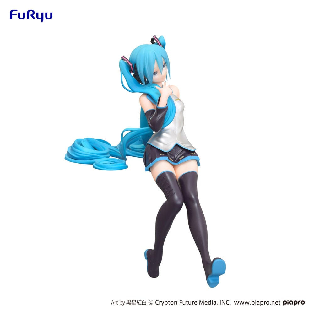 Hatsune Miku Noodle Stopper PVC Statue Kuroboshi Kouhaku Ver. (re-run) 14 cm 4582782366780