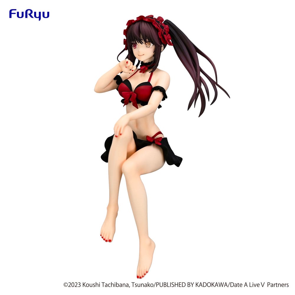 Date A Live Noodle Stopper PVC Statue Kurumi Tokisaki Swimsuit Ver. 15 cm 4582782366827