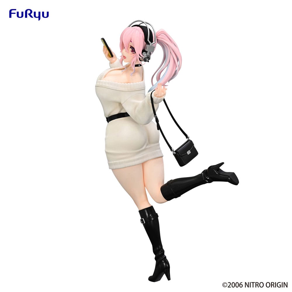 Super Sonico Trio-Try-iT PVC Statue Winter Memory Ver. 21 cm 4582782366834