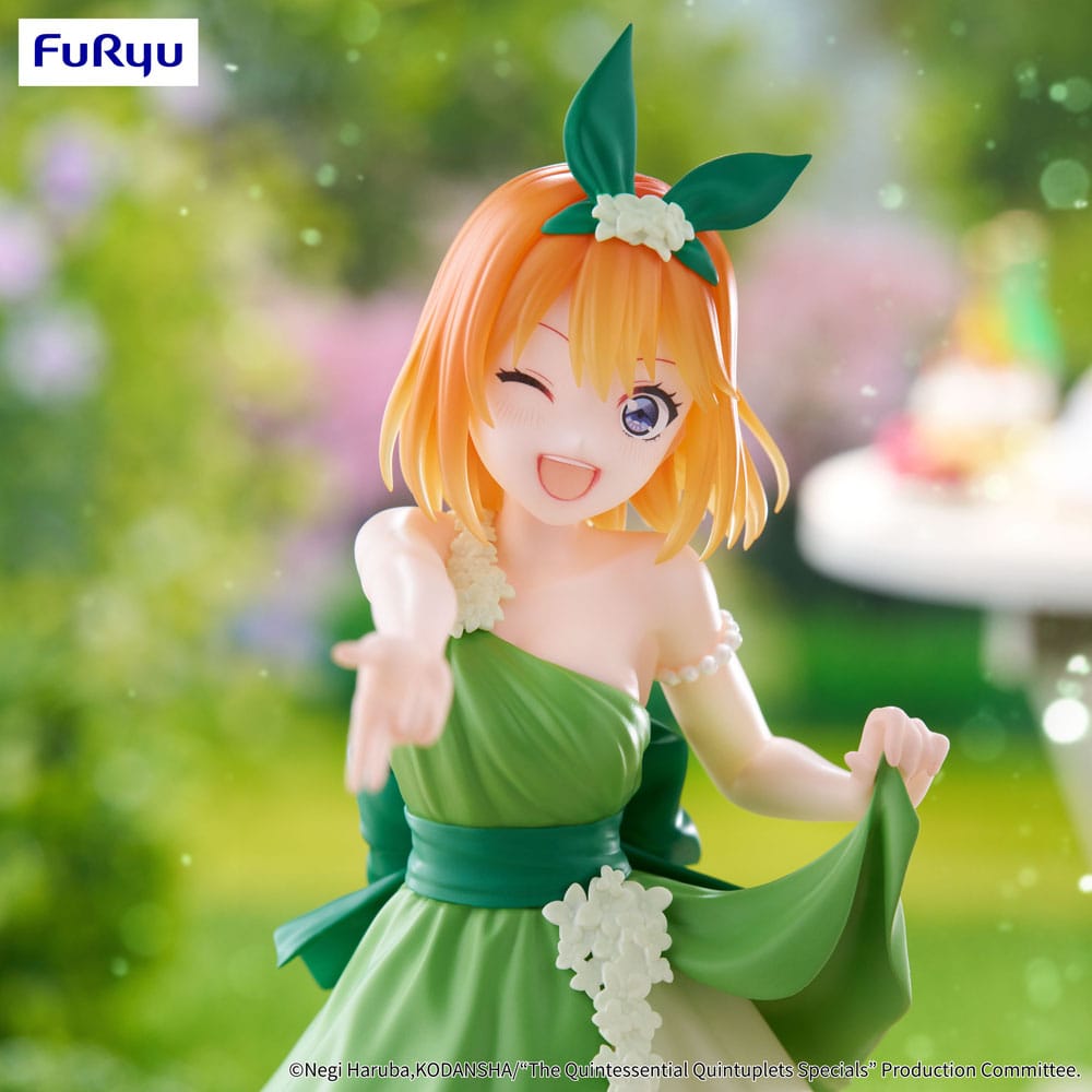 The Quintessential Quintuplets Trio-Try-iT PVC Statue Nakano Yotsuba Pastel Dress Ver. 22 cm 4582782366858