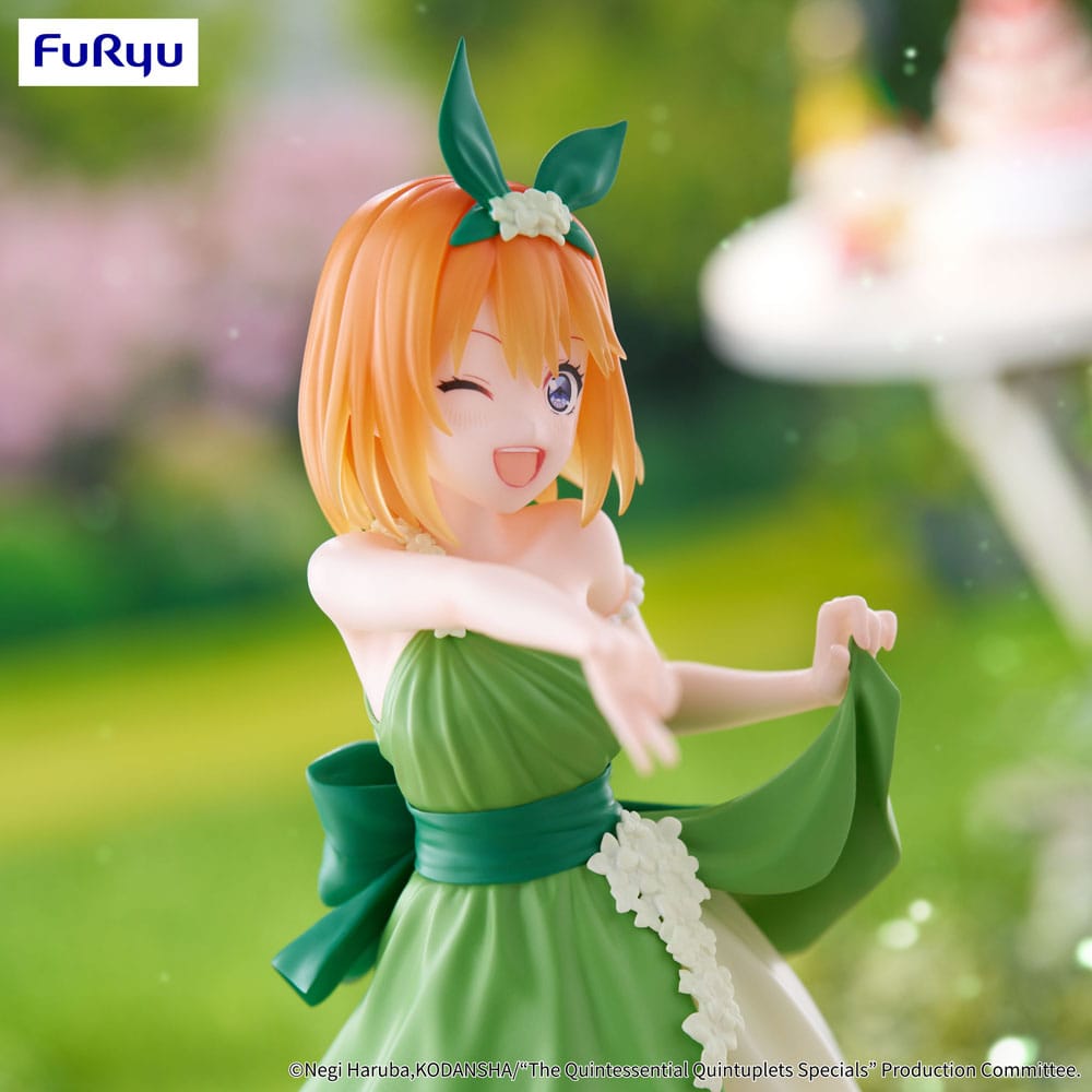 The Quintessential Quintuplets Trio-Try-iT PVC Statue Nakano Yotsuba Pastel Dress Ver. 22 cm 4582782366858