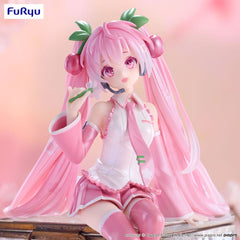 Hatsune Miku Noodle Stopper PVC Statue Sakura Miku 2024 Pearl Color Ver. 15 cm 4582782367138