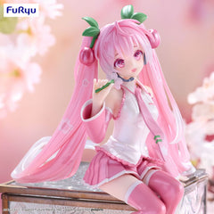 Hatsune Miku Noodle Stopper PVC Statue Sakura Miku 2024 Pearl Color Ver. 15 cm 4582782367138