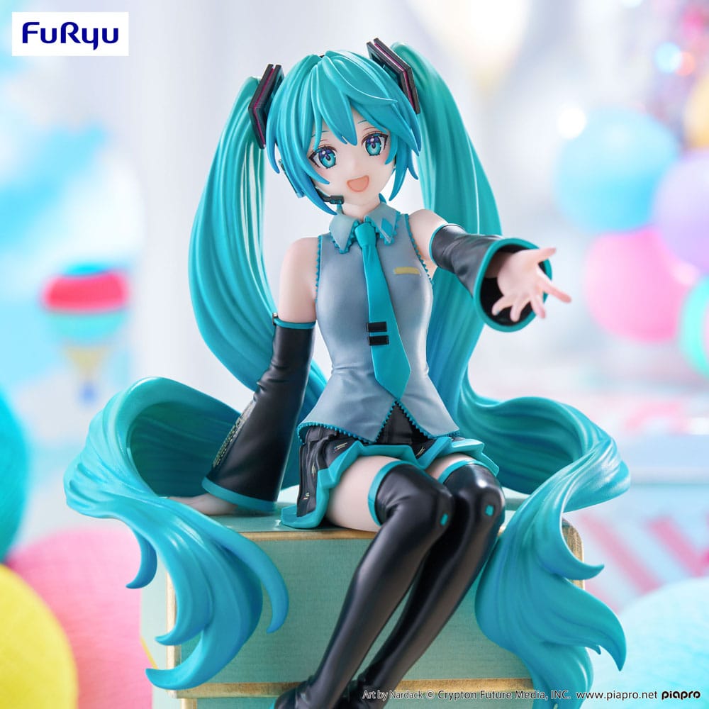 Hatsune Miku Noodle Stopper PVC Statue Hatsune Miku Nardack Ver. 14 cm 4582782367145