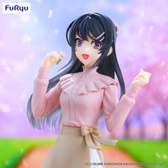 Rascal Does Not Dream of Bunny Girl Senpai Trio-Try-iT PVC Statue Mai Sakurajima Spring Outfit Ver. 21 cm 4582782367213