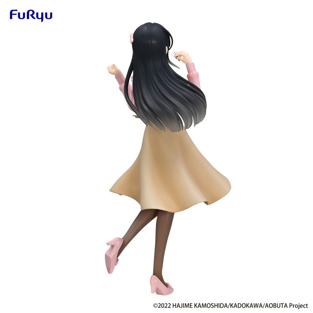 Rascal Does Not Dream of Bunny Girl Senpai Trio-Try-iT PVC Statue Mai Sakurajima Spring Outfit Ver. 21 cm 4582782367213