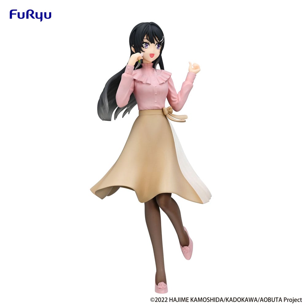 Rascal Does Not Dream of Bunny Girl Senpai Trio-Try-iT PVC Statue Mai Sakurajima Spring Outfit Ver. 21 cm 4582782367213