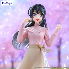 Rascal Does Not Dream of Bunny Girl Senpai Trio-Try-iT PVC Statue Mai Sakurajima Spring Outfit Ver. 21 cm 4582782367213