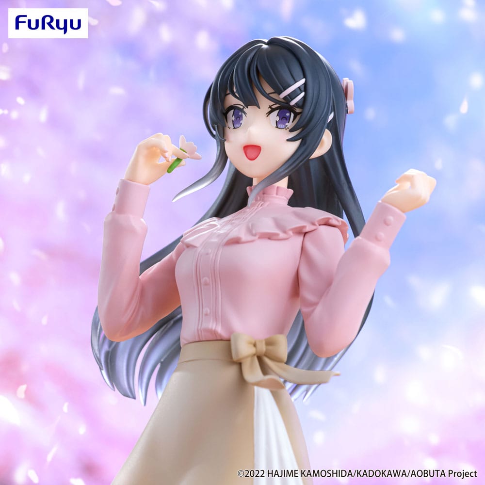 Rascal Does Not Dream of Bunny Girl Senpai Trio-Try-iT PVC Statue Mai Sakurajima Spring Outfit Ver. 21 cm 4582782367213