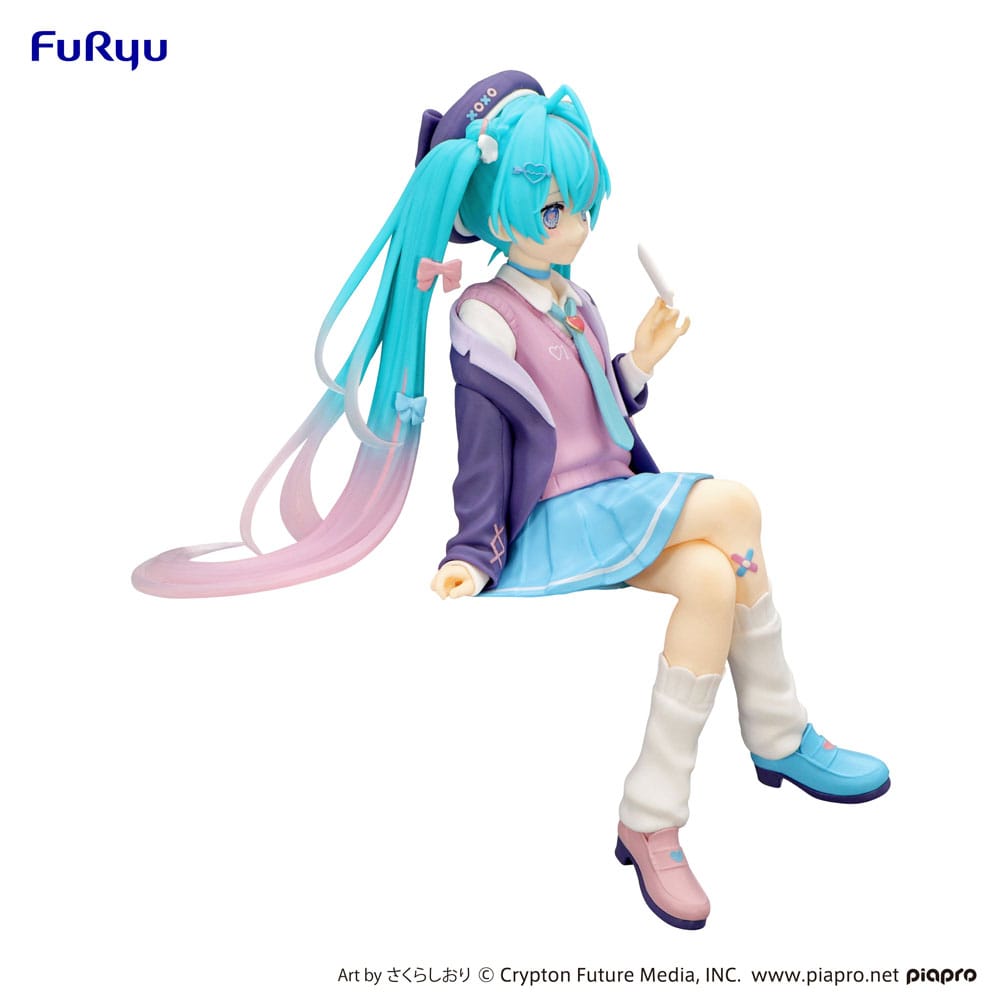 Hatsune Miku Noodle Stopper PVC Statue Hatsune Miku Love Blazer Navy Color Ver. 14 cm 4582782369613