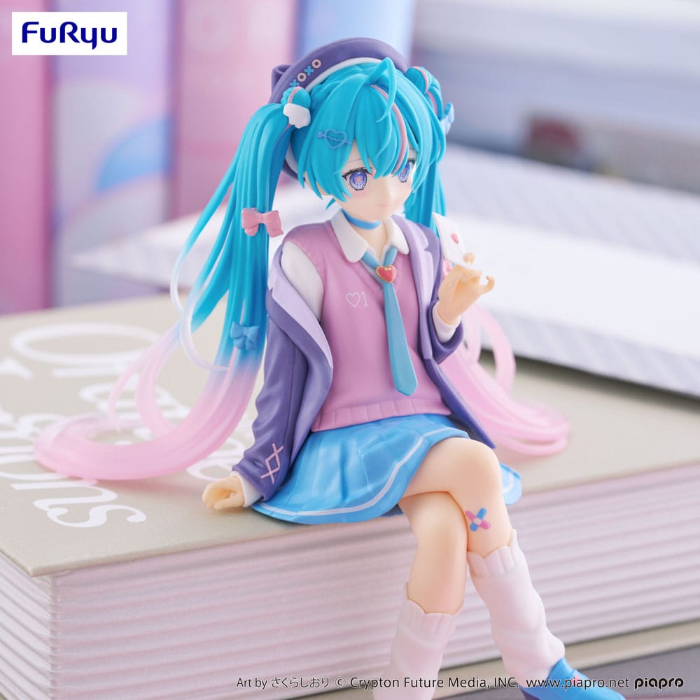 Hatsune Miku Noodle Stopper PVC Statue Hatsune Miku Love Blazer Navy Color Ver. 14 cm 4582782369613