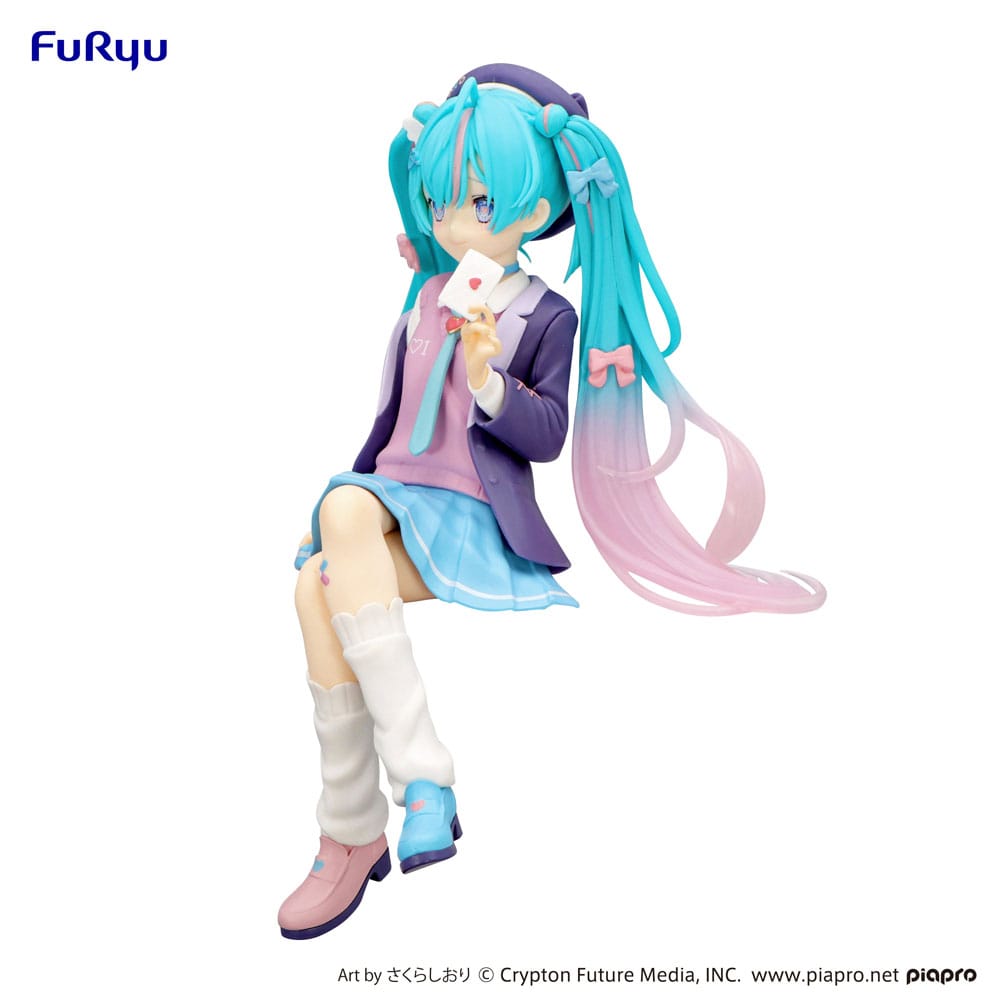 Hatsune Miku Noodle Stopper PVC Statue Hatsune Miku Love Blazer Navy Color Ver. 14 cm 4582782369613