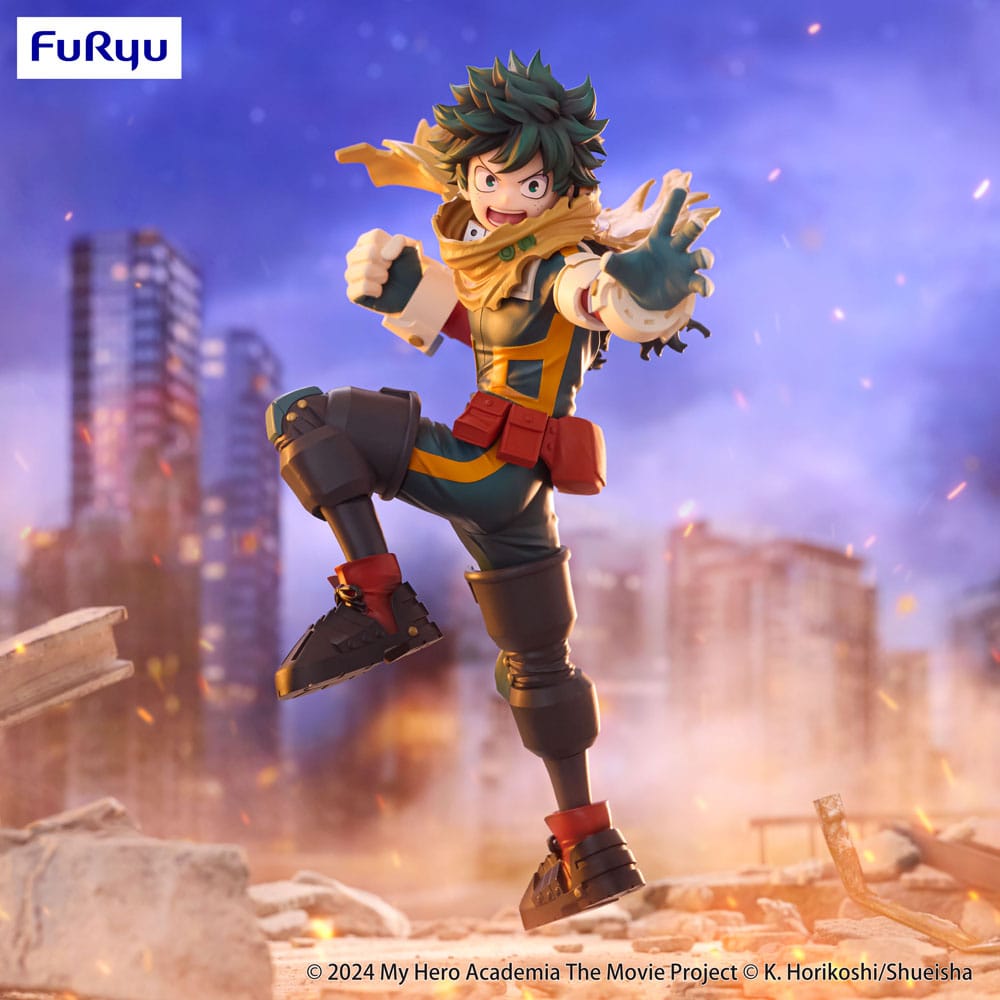 My Hero Academia: You're Next Trio-Try-iT PVC Statue Izuku Midoriya 21 cm 4582782369644