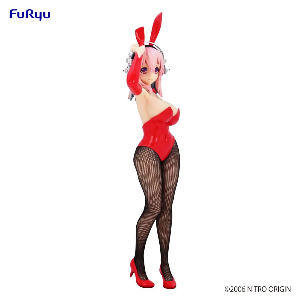 Super Sonico BiCute Bunnies PVC Statue Super Sonico Red Ver. 28 cm 4580736402614