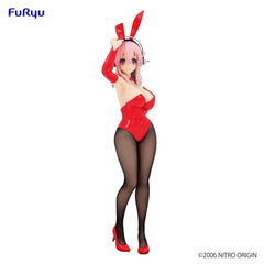 Super Sonico BiCute Bunnies PVC Statue Super Sonico Red Ver. 28 cm 4580736402614