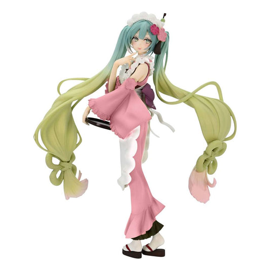 Hatsune Miku Exceed Creative PVC Statue Hatsune Miku Matcha Green Tea Parfait Another Color Ver. 20 cm (re-run) 4580736402911