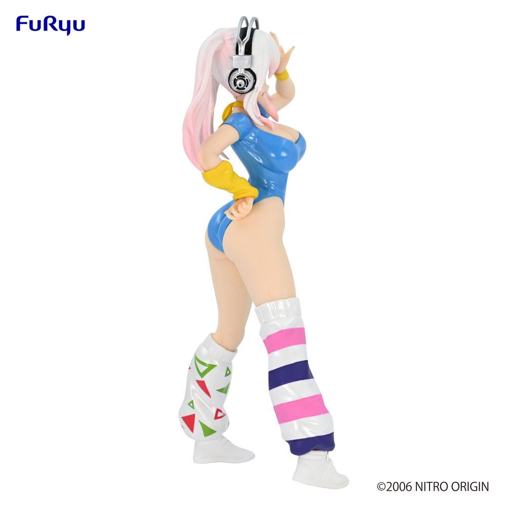 Super Sonico PVC Statue Super Sonico Concept Figure 80's/Another Color/Blue Ver. 18 cm (re-run) 4580736403185