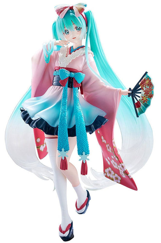 Hatsune Miku Statue Neo Tokyo Series Kimono 22 cm 4580736406711