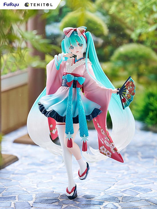 Hatsune Miku Statue Neo Tokyo Series Kimono 22 cm 4580736406711