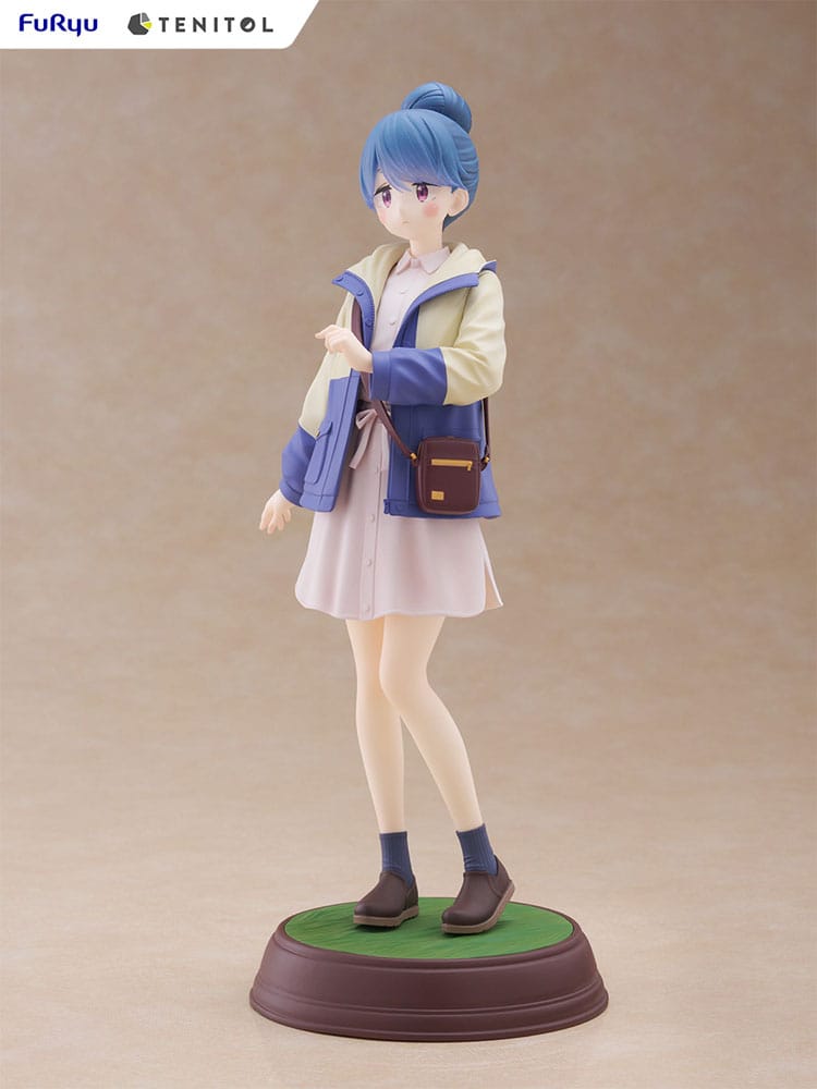 Laid-Back Camp Tenitol PVC Statue Rin Shima 23 cm 4580736406810