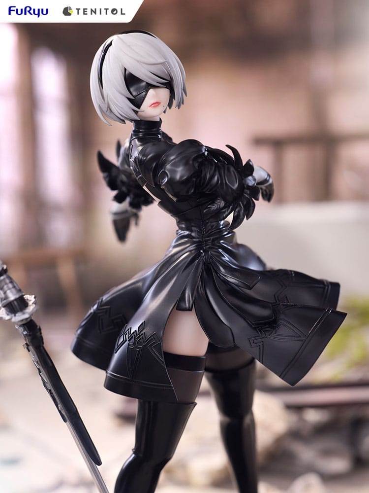 NieR:Automata Tenitol PVC Statue 2B Ver1.1a 22 cm 4580736407008