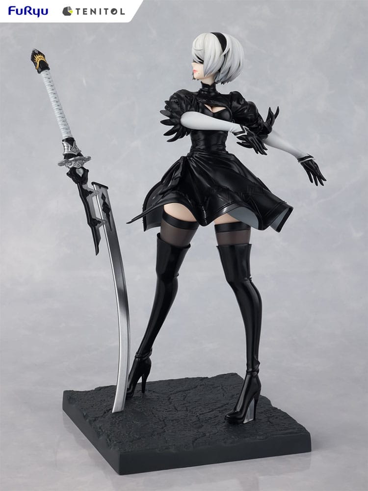 NieR:Automata Tenitol PVC Statue 2B Ver1.1a 22 cm 4580736407008