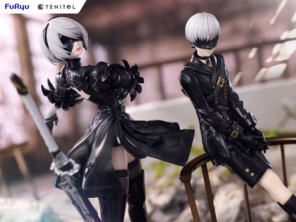 NieR:Automata Tenitol PVC Statue 2B Ver1.1a 22 cm 4580736407008