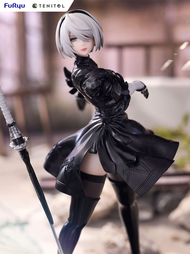 NieR:Automata Tenitol PVC Statue 2B Ver1.1a 22 cm 4580736407008