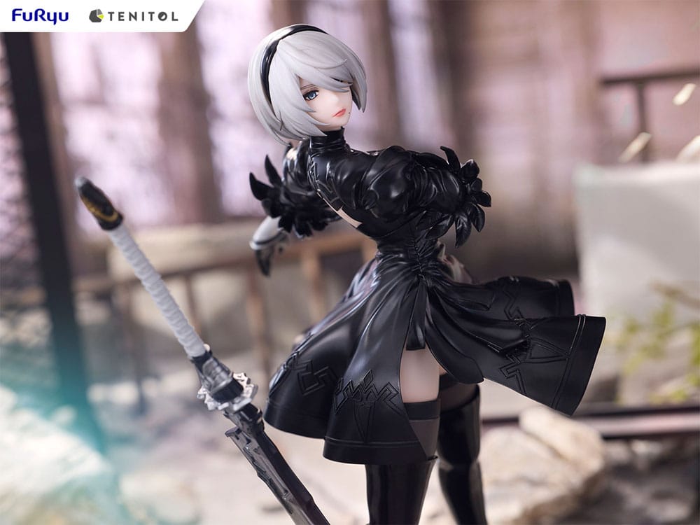 NieR:Automata Tenitol PVC Statue 2B Ver1.1a 22 cm 4580736407008